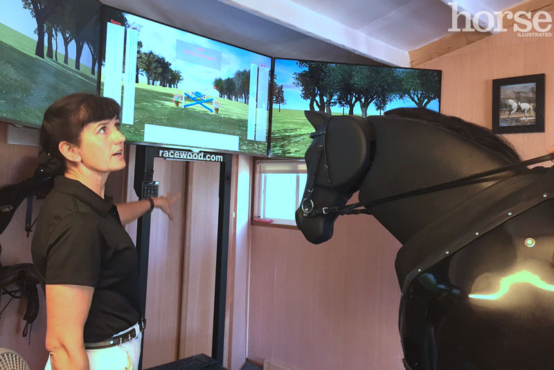 Barbro teaching dante